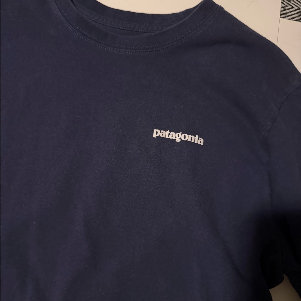 Men’s Patagonia Blue Long Sleeve Shirt size medium - Picture 4 of 5
